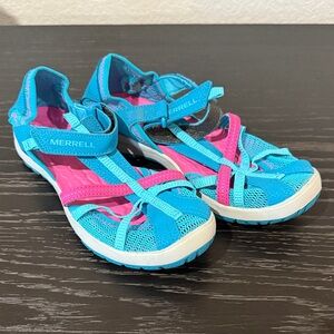 Merrell Kids' Aqua and Pink Water Shoes